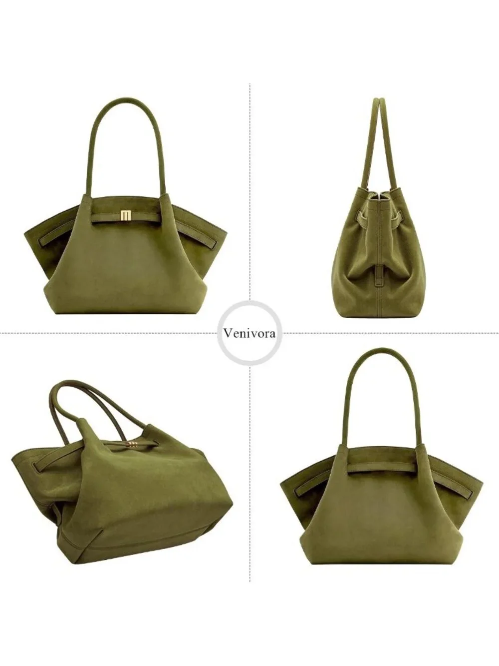 Stylish Vegan Leather Tote Bag for Women - Chic Shoulder Bag for Everyday Use